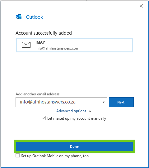 How to create an outlook email account